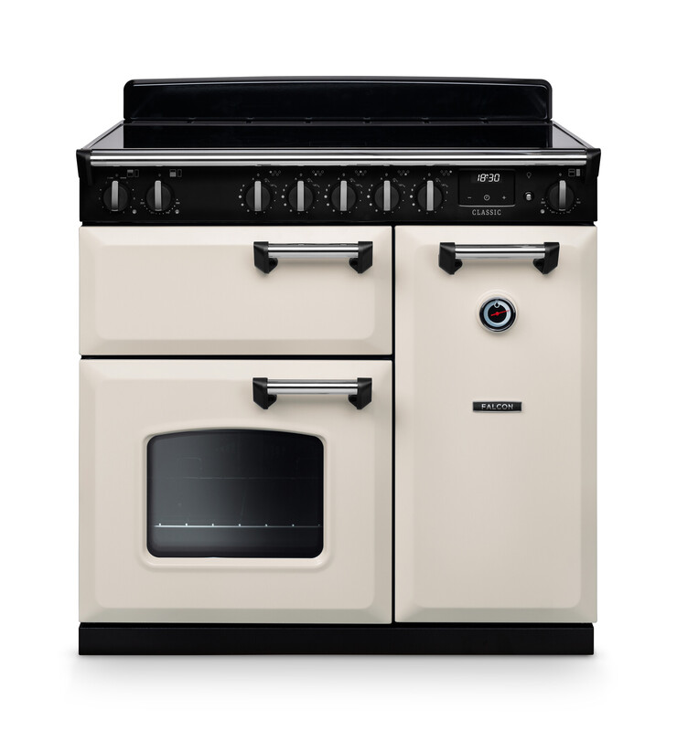Falcon Classic 90 Standherd mit Doppelbackofen, Creme