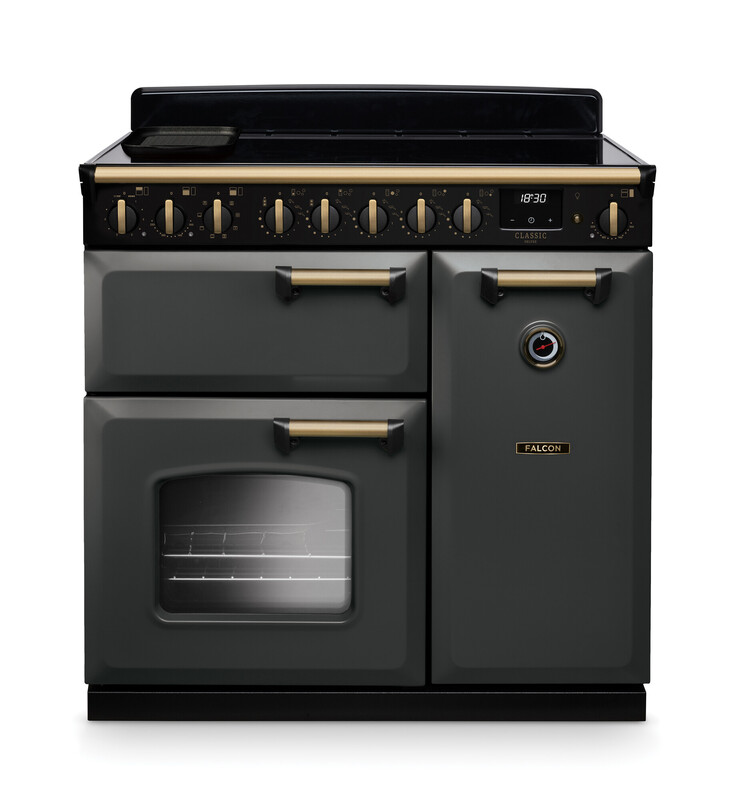 Falcon Classic 110 Standherd mit Induktion, Grau