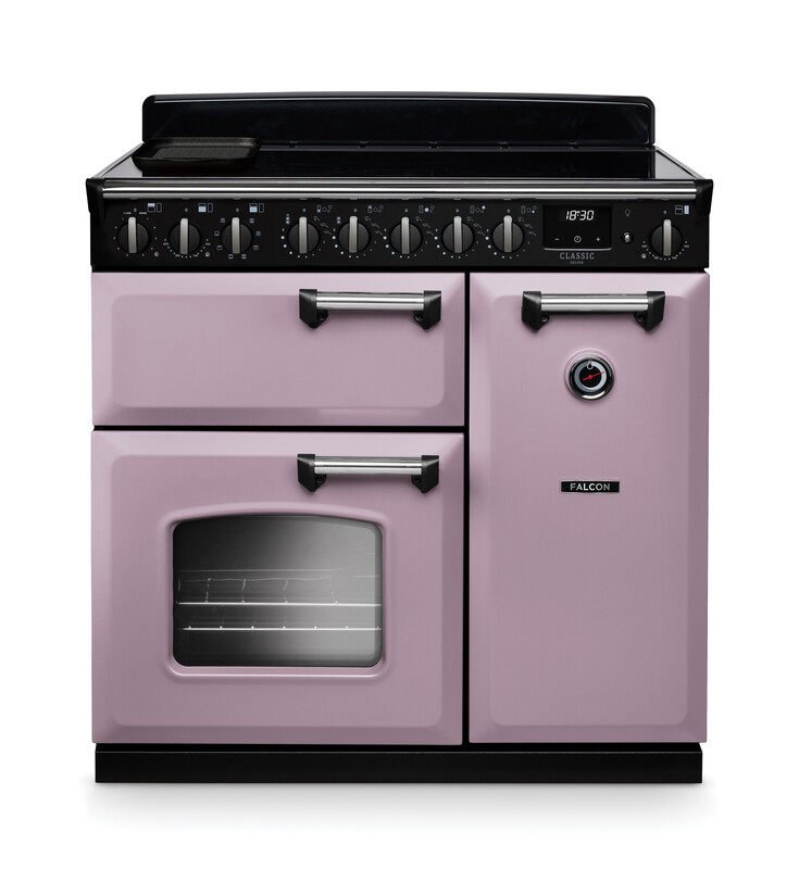 Falcon Classic Range Cooker lila, Induktionskochfeld
