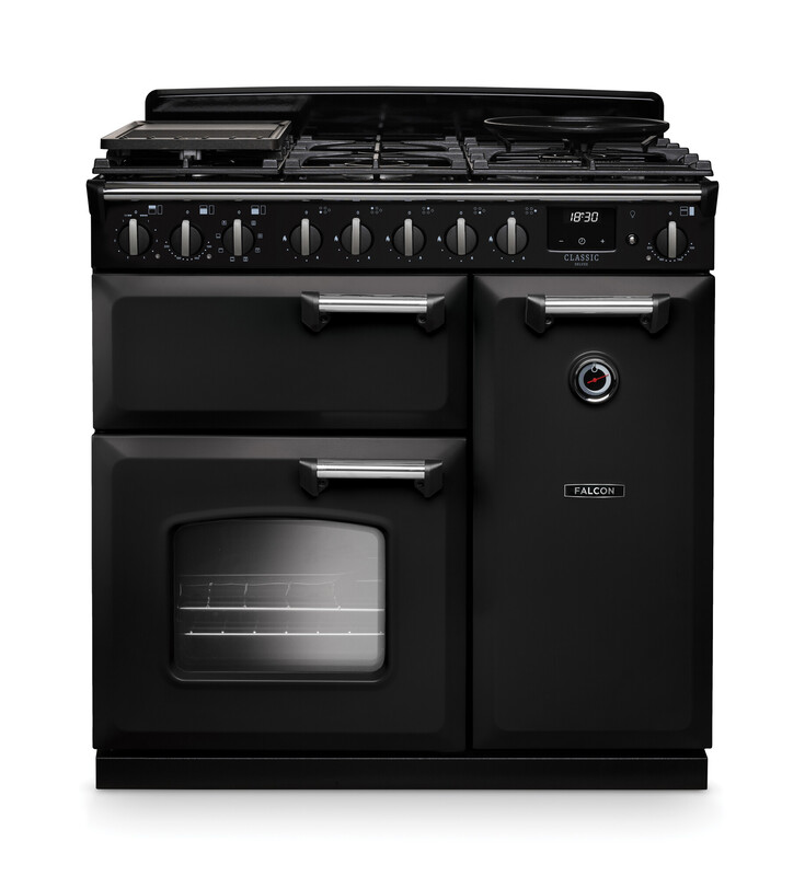 Falcon Classic 110 Standherd, Gasherd, schwarz