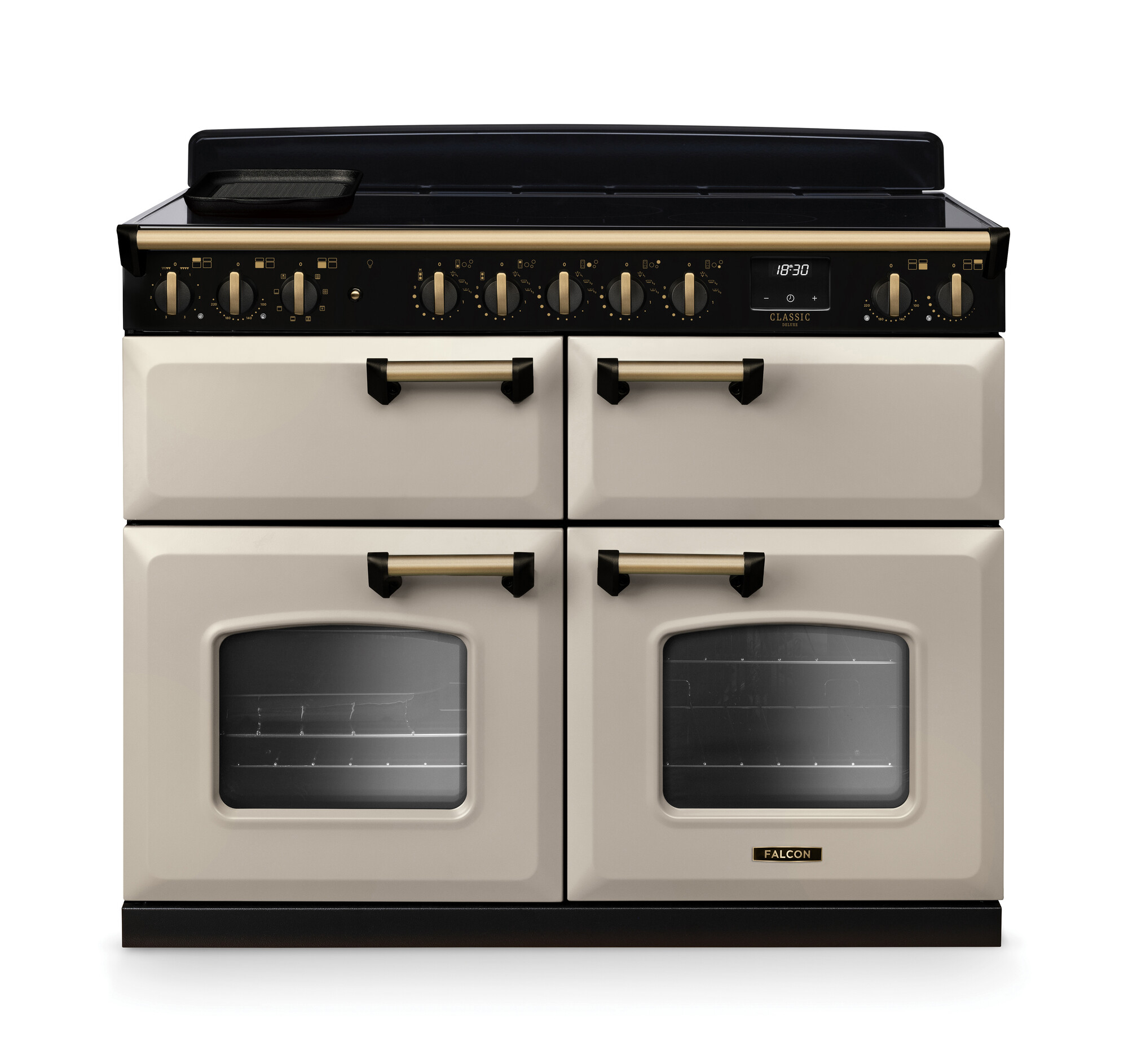 Falcon Classic Standherd, 4 Öfen, creme, Induktion
