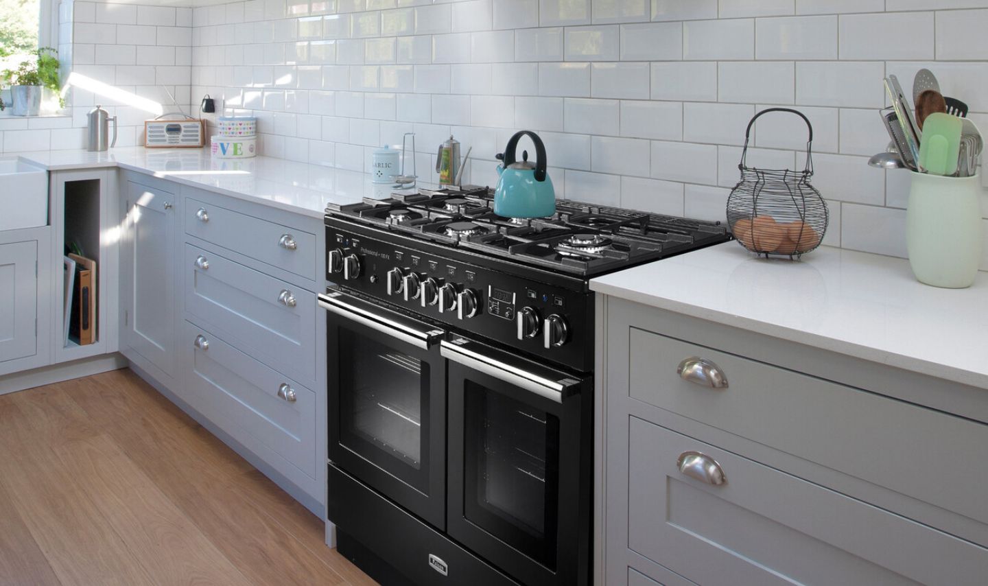 Drinnen, Küche, Innenarchitektur, Kochfeld